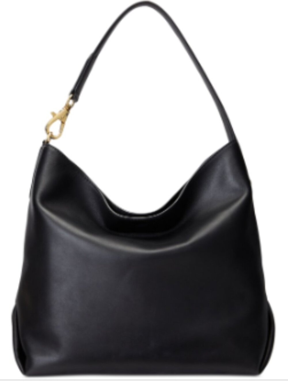 Lauren Ralph Lauren Kassie Large Leather Shoulder Bag